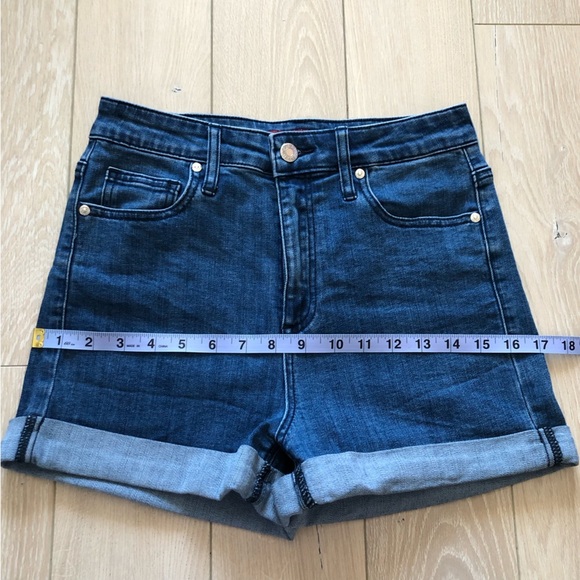 Guess High Waisted Jean Shorts Size 28 - Picture 3 of 9
